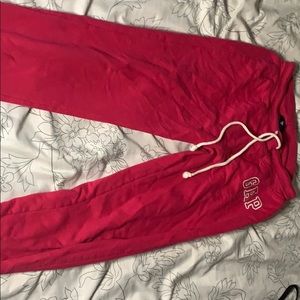 Pink sweatpants!
